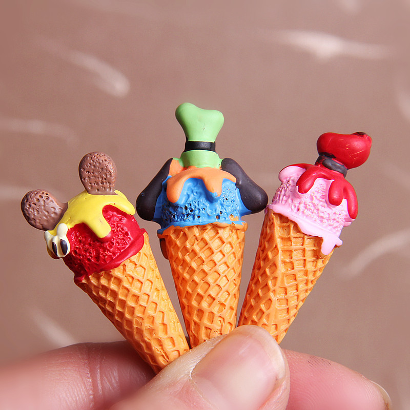 Imitation Gauffienne Resin Ice Cream Cones Accessories DIY Refrigerator Stickers Keychain Earrings Accessories Imitation Gauffienne Resin Ice Cream Cones Accessories DIY Refrigerator Stickers Keychain Earrings Accessories