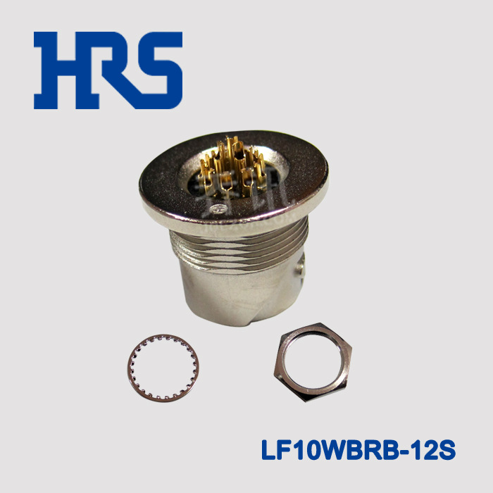 广濑 连接器 LF10WBRB-12S 12孔 圆形航空插头 HIROSE连接器