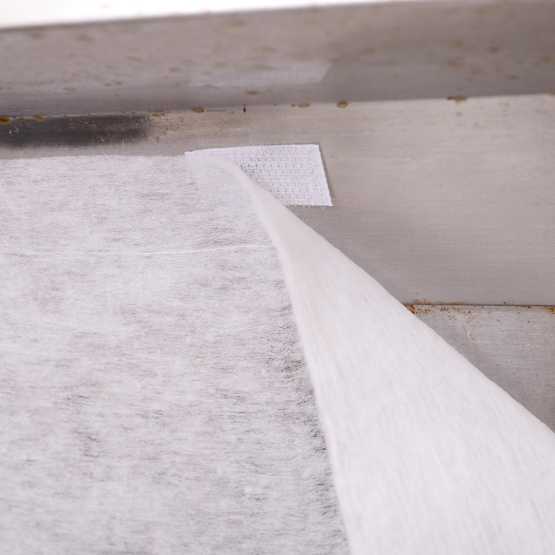 A2707 ventilador de cocina doméstica Pantalla de filtro a prueba de aceite Etiqueta a prueba de aceite papel absorbente de aceite papel de humo 2 piezas