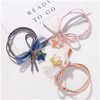 Brand starry sky with bow, hair band, hair rope, hair accessory, new collection, Korean style