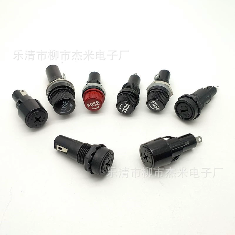 Панельное крепление подставки предохранителя | Сейф 5*20 | Держатель предохранителя 6*30 5Х20 | 6X20