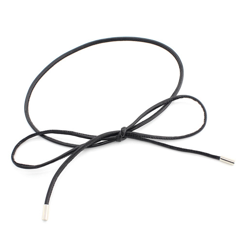 Waist-cinching waist chain Korean style thin belt simple decorative strap with dress bow waist rope women one piece drop shipping
