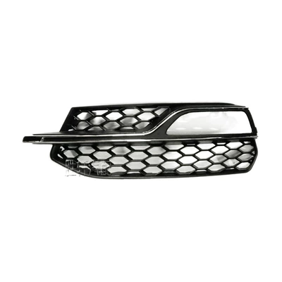 and right lower net grille, Light frame - hollow-strip-electroplating-left-side-of-driver
