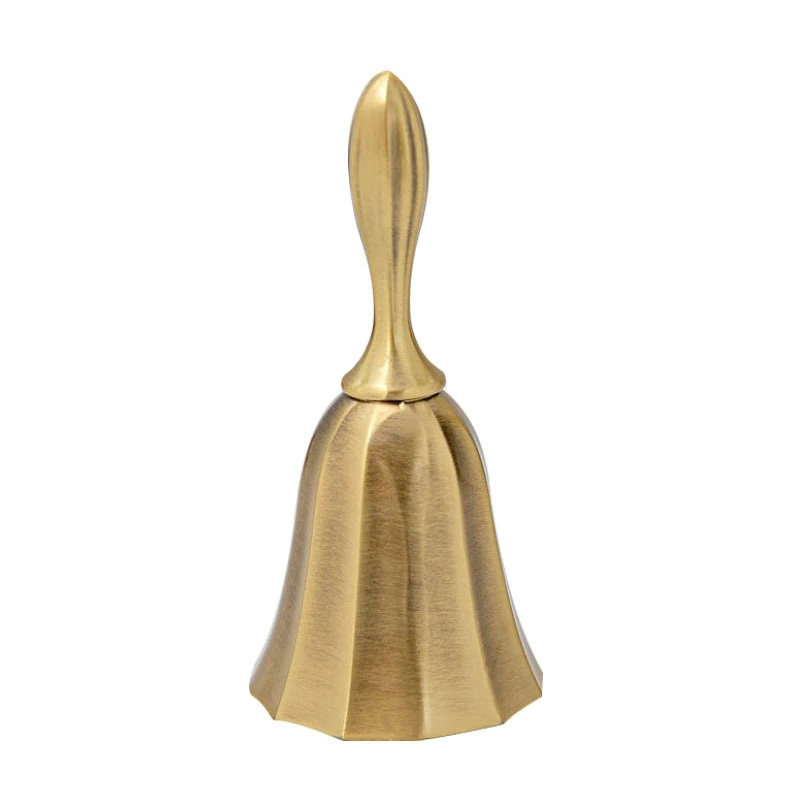 Metal bell bar restaurant Bar bell passed rumor bell table bell bell bell bell -shaped retro hand ripping bell