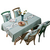 Scandinavian coffee table, fresh cloth, cotton and linen, wholesale