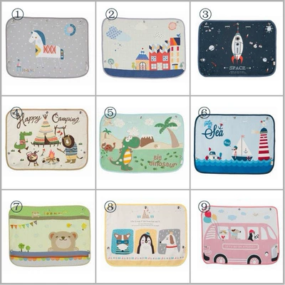 Cross-border car curtain manufacturers directly supply sunscreen and anti-ultraviolet summer cartoon shading cloth suction cup car sunshade