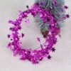 Red iron wire pentagram star
