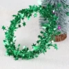 Green wire pentagram star
