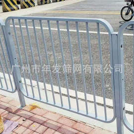 港式护栏现货 中央道路深圳铁艺交通安全防护围栏
