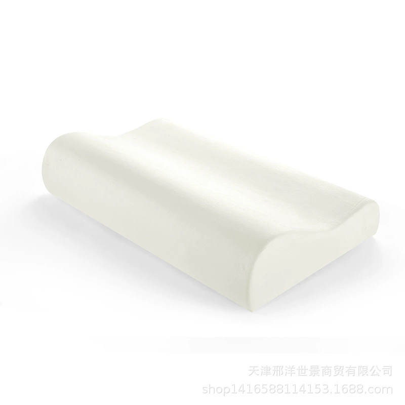 Memory cotton wave pillow, cervical support, multi-size & cover options 40×25–40×60 cm