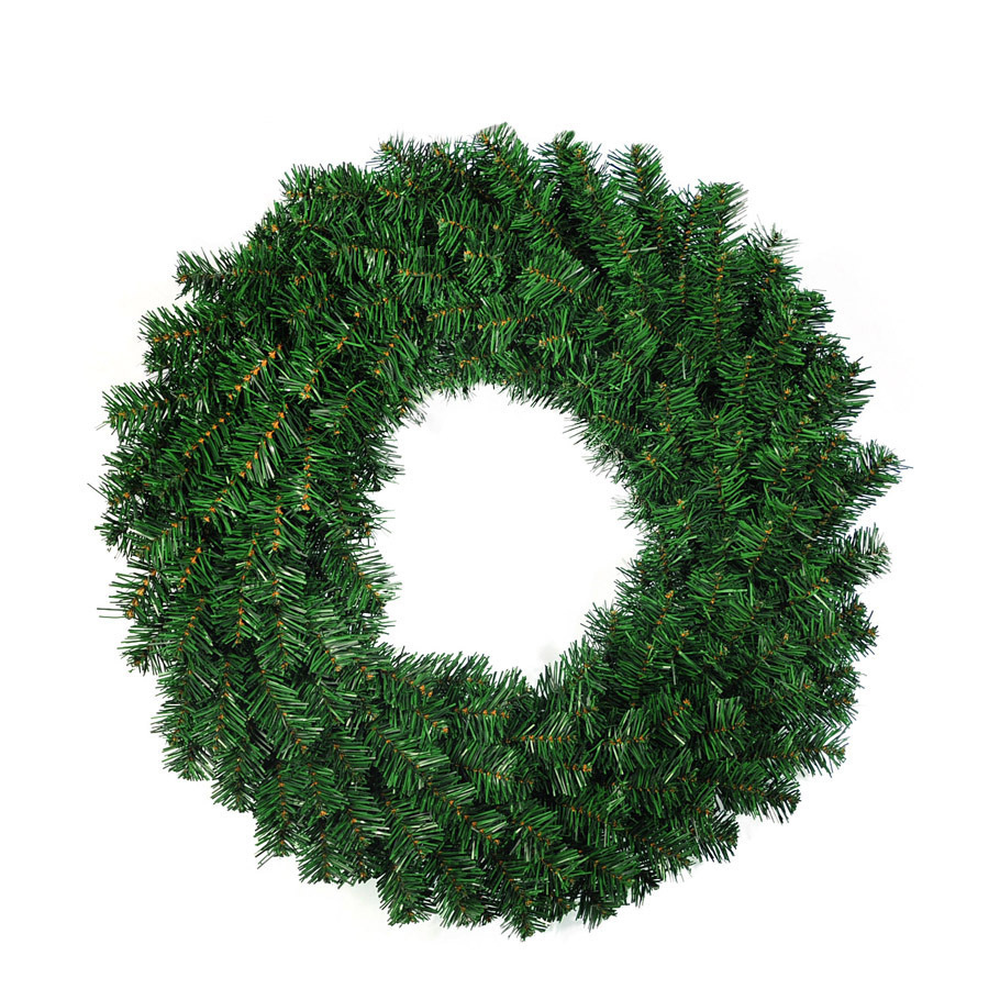 Guirnalda navideña de PVC, guirnalda verde de vid desnuda, adornos de decoración navideña, suministros para arreglos de escena, regalos al por mayor