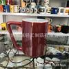 Plating Cup Zibo manufacturer color plating cup heating coating ceramic cup can printed logo electroplating cup