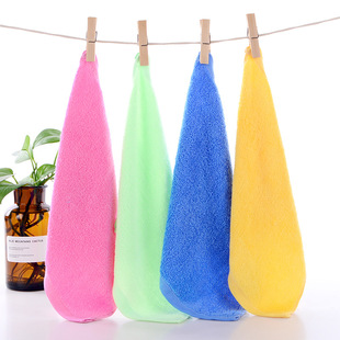 Wood fiber dishwashing towel oil cleaning cloth small square towel factory wholesale kitchen supplies cleaning cloth