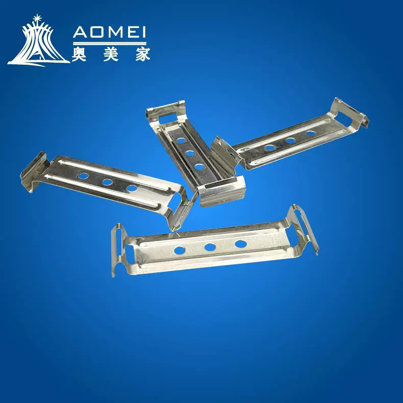 现货供应 三防灯挂板 74长净化灯挂板 LED净化灯支架固定卡扣