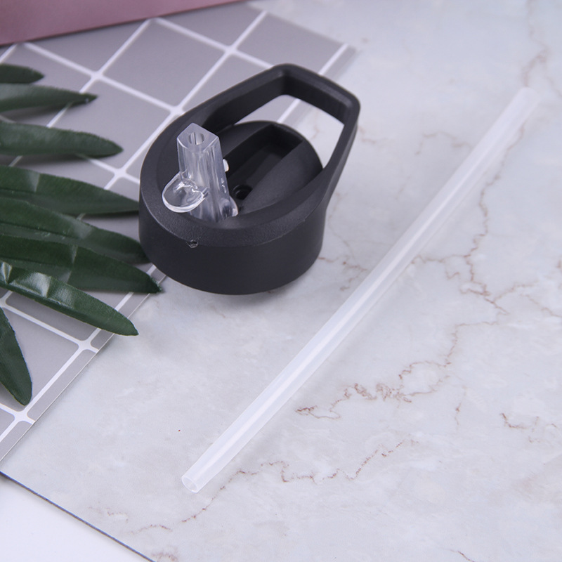 Transfronterizo en stock nuevo espacio creativo taza de deportes al aire libre taza de paja regalo de negocios taza de logotipo imprimible al por mayor