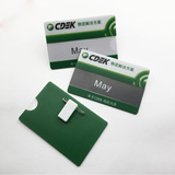 Клейте водонепроницаемой бумажной вставки пластиковый значок пластиковый магнитный значок акрилового значка можно заменить продукт