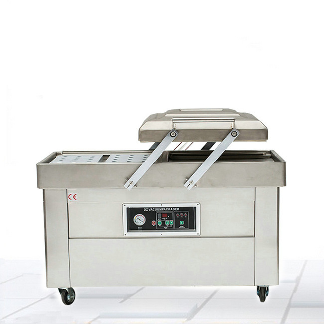 厂家供应 ZH-ZKJ-600双室真空包装机 肉类熟食电子产品促销