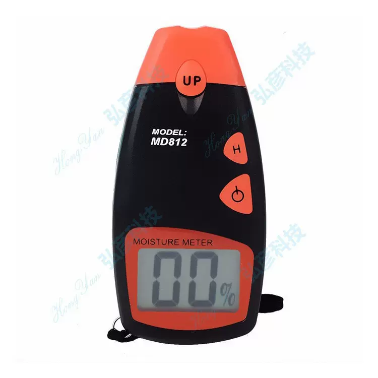 跨境探针式木材水分计原木水分测量仪纸板水分测试仪湿度计MD812