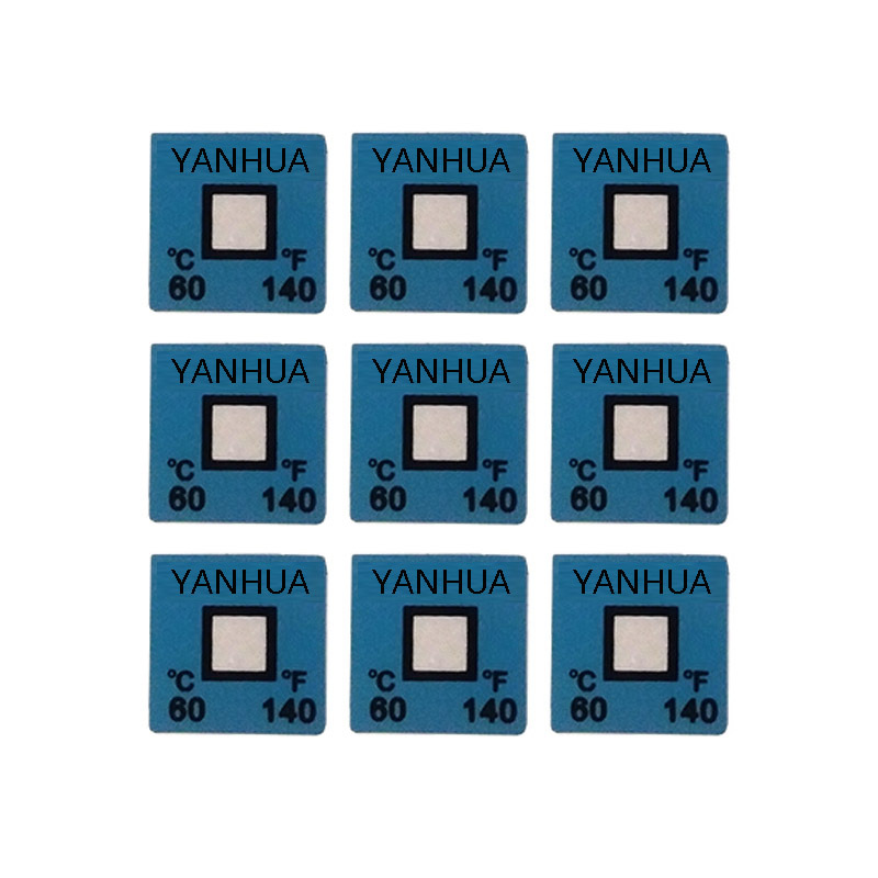 温度变色贴纸 黑变红感温变色纸 无色变有色温变贴纸 温度条贴纸