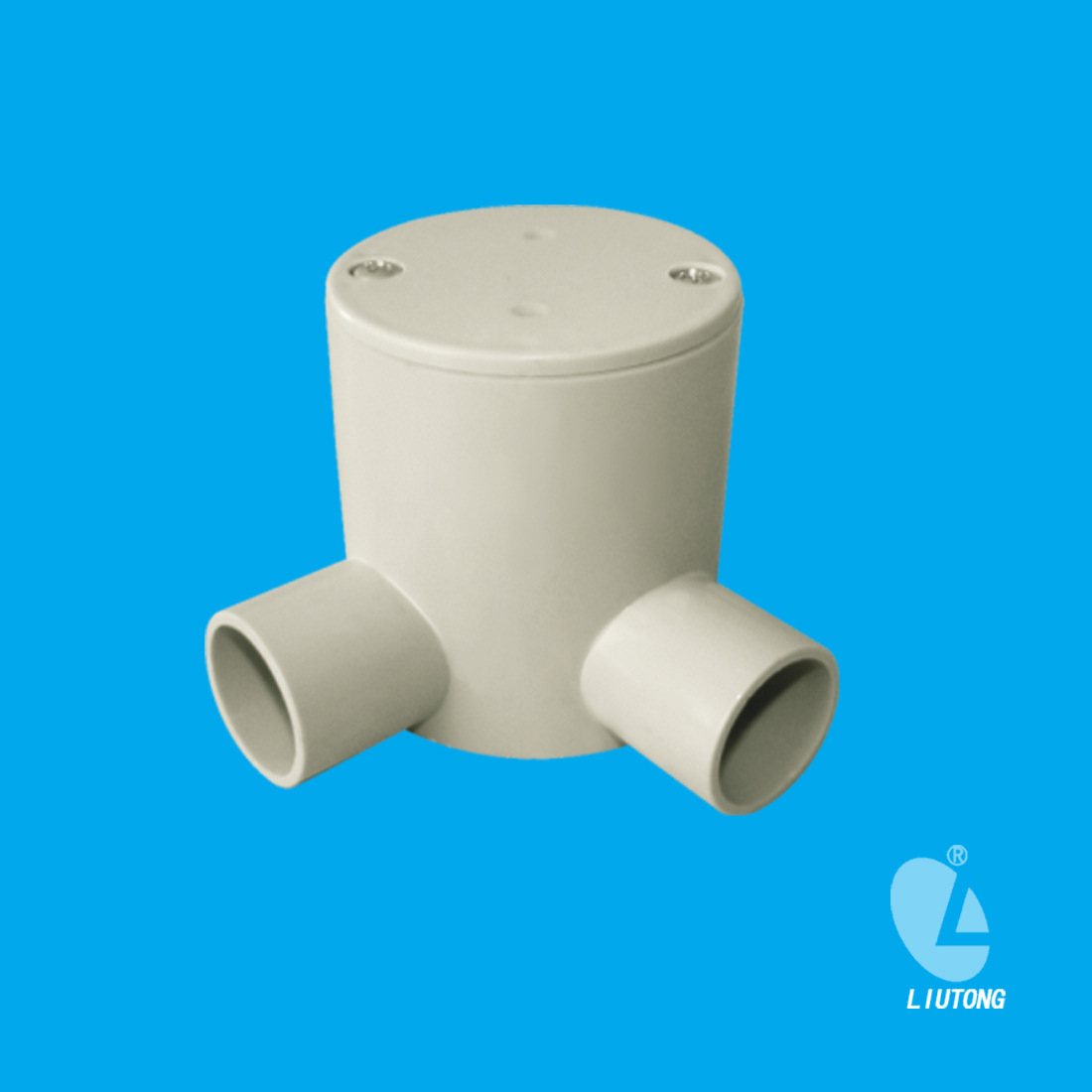 澳标电工管件 高深司令箱曲二通  DEEP J/BOX with 2 way entries