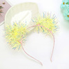 Fashionable cute nail sequins, children's headband, hair accessory