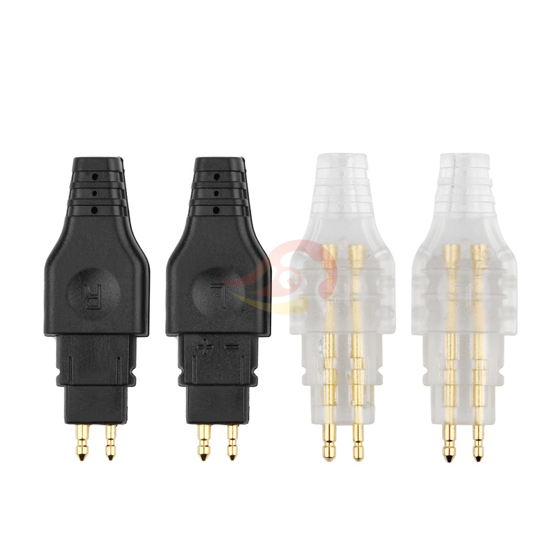 升级版倾音坊HD580 HD600 HD650 HD25耳机升级线用插 HD插头