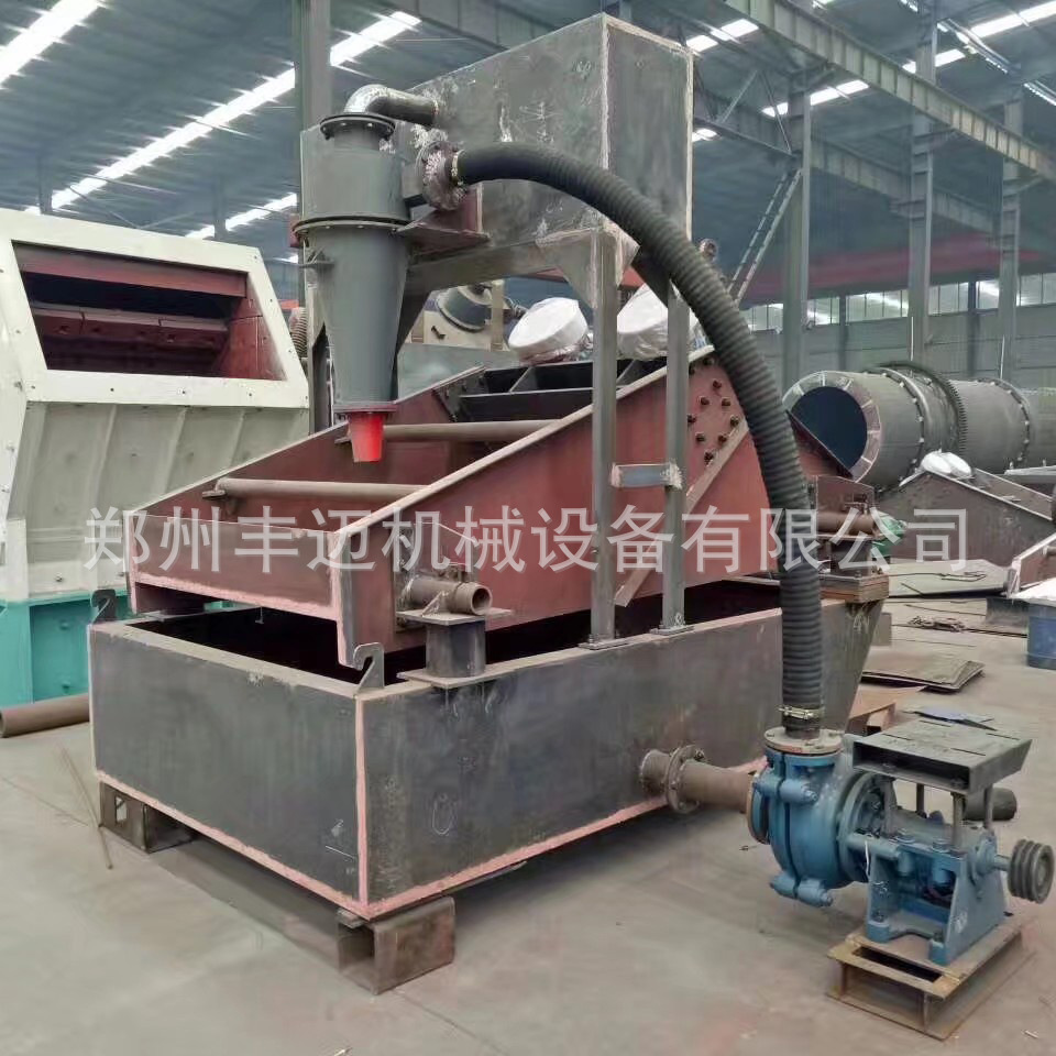 尾矿细砂回收机 泥沙脱水型提取机 洗净度高矿用细沙收集机
