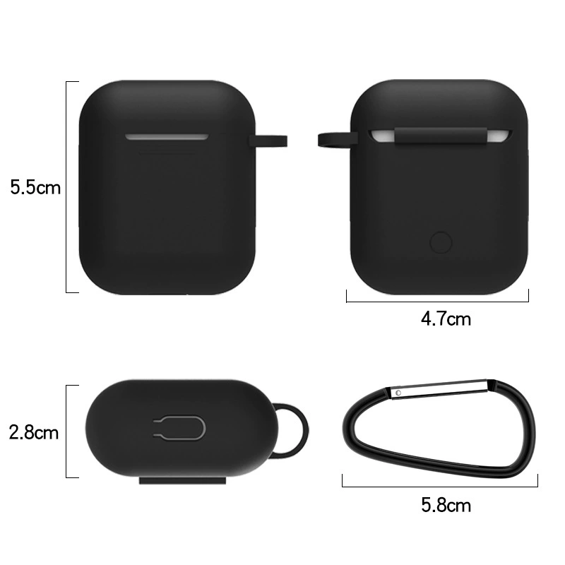 Apple, совместимые наушники, защитный чехол, универсальный набор, хранилище, 2