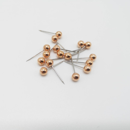 Factory supply 4mm colored large headed pins, fishing line group positioning pins, stainless steel large headed pins, colored bead needles