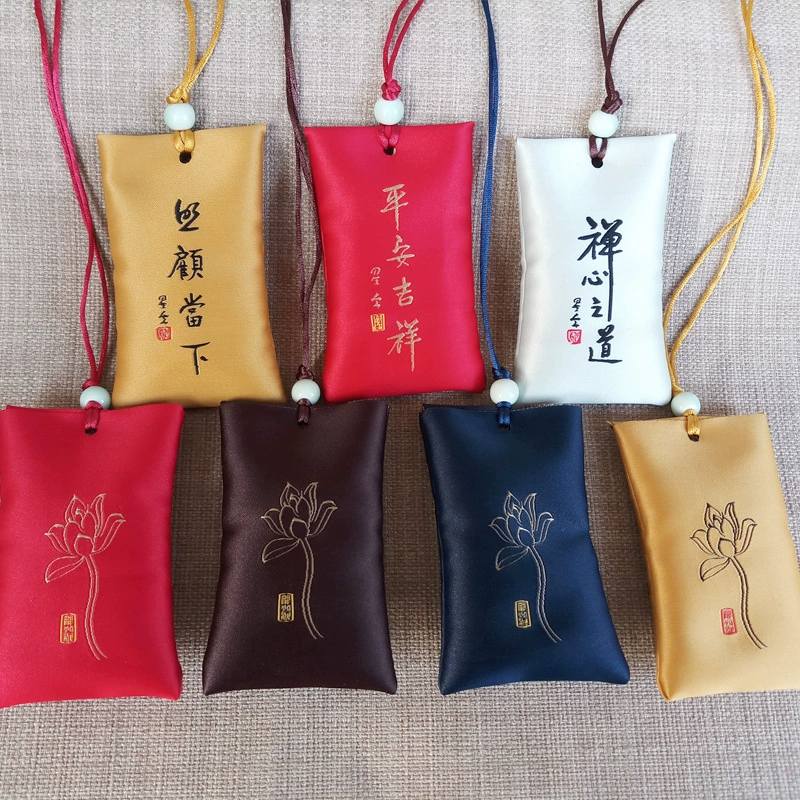 Оптовая продажа фабрики Саше пустая сумка на шее висит сумка с вышивкой сумка с благословением Мира Сумка Фестиваль лодок-драконов Саше автомобиль висит Саше