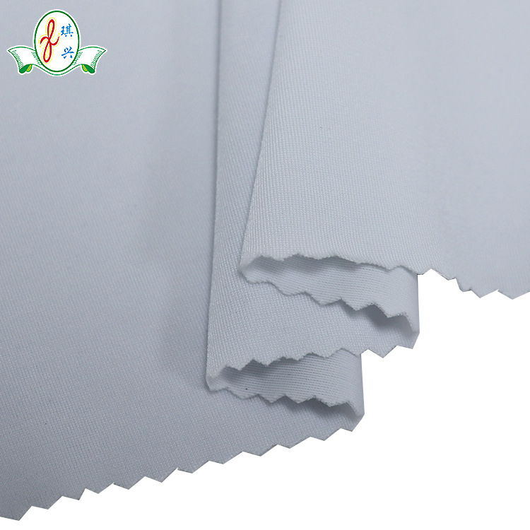 工厂直销可循环再生纱针织泳装面料recycle可再生面料涤纶泳衣染