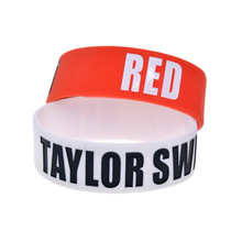 Red Taylor Swift硅胶手环美国泰勒·斯威夫特应援手镯橡胶手腕带