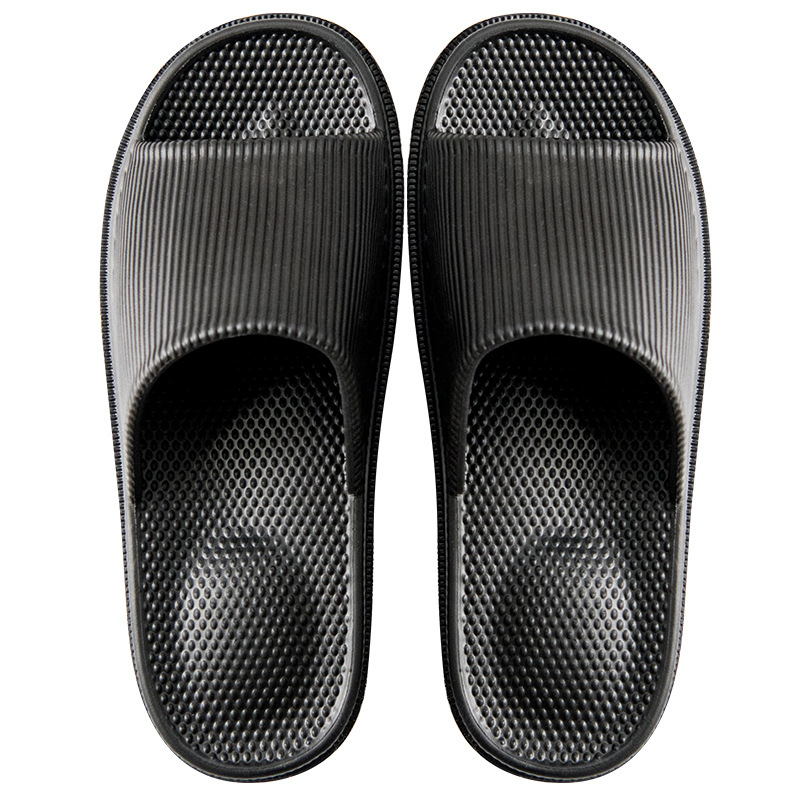 Hombres y mujeres pareja masaje de pies baño casa zapatillas interior inferior suave inferior grueso EVA zapatillas hombres