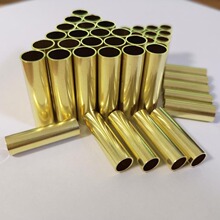 精密黄铜毛细管 小铜管 任意长度切粒 高精度无毛刺 外径0.8~10mm