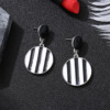 Hypoallergenic universal fashionable earrings with tassels, silver 925 sample, Korean style, internet celebrity, simple and elegant design