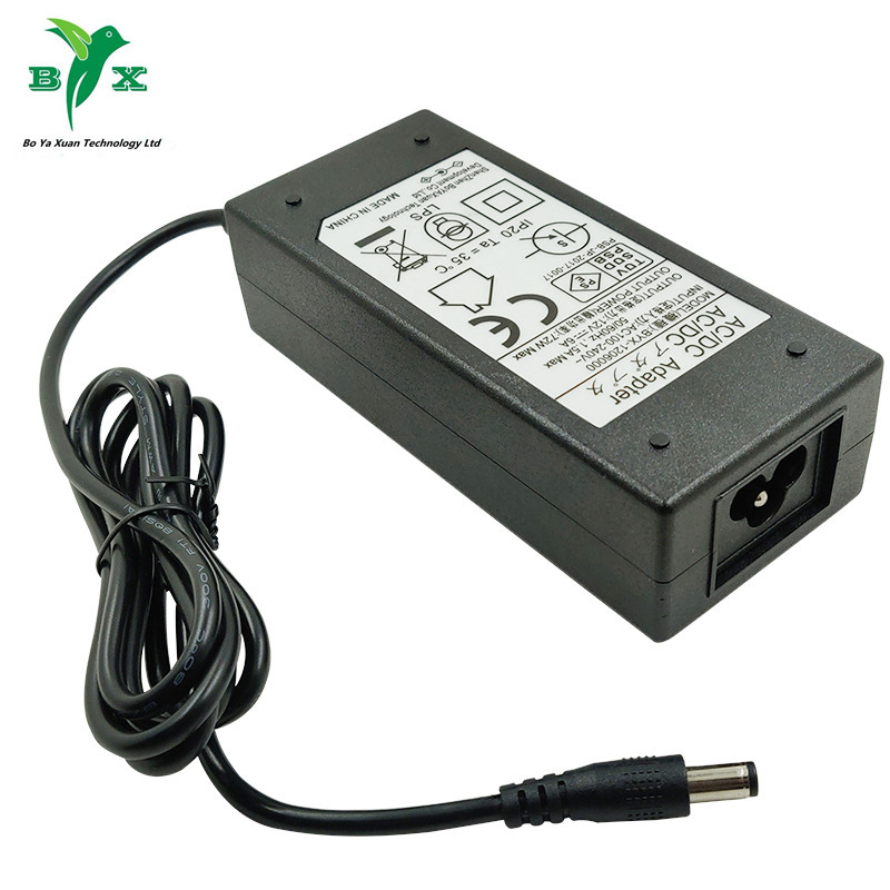 Hard disk video recorder power supply 12V6A CE certified LCD power supply round Port four-pin foot A quality assurance Hard disk video recorder power supply 12V6A CE certified LCD power supply round Port four-pin foot A quality assurance