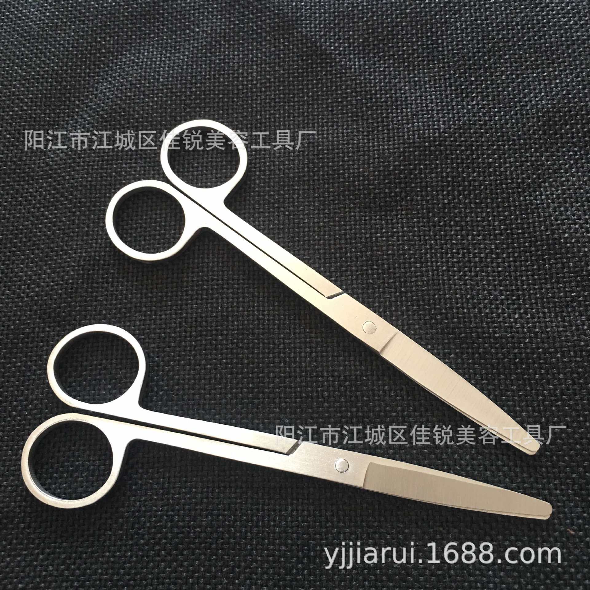 12.5cm拆线剪绷带剪刀安全纱布剪动物手术脐带剪AED Mayo scissor