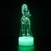 LED night light, touch creative table lamp, suitable for import, 3D, remote control, creative gift