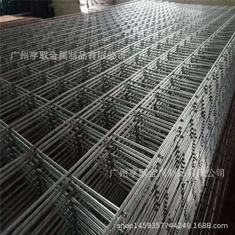 现货提供6厘@100*100孔径双向钢筋网片 热轧冷轧带肋螺纹钢筋网