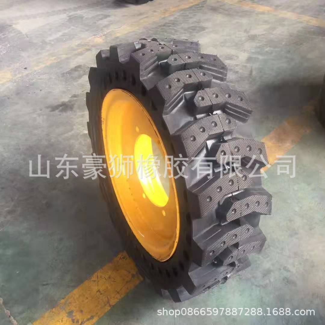 铲车实心轮胎16/70 17.5-16 20 24工程机械装载机免充气轮胎