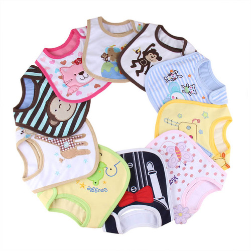 You can choose infant bibs, children's polyester-cotton three-layer waterproof bibs, baby bibs, saliva towels