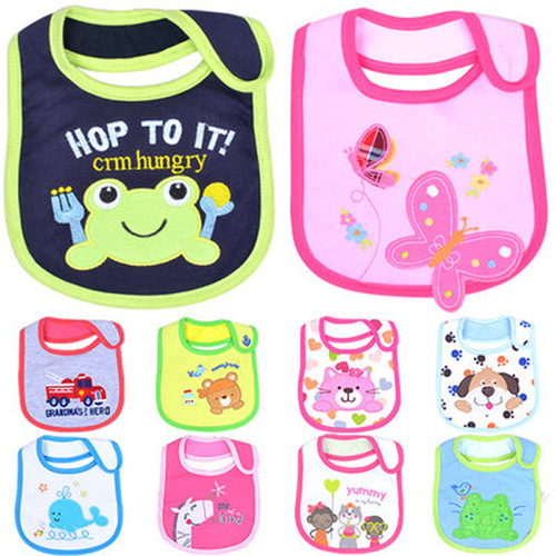 You can choose infant bibs, children's polyester-cotton three-layer waterproof bibs, baby bibs, saliva towels