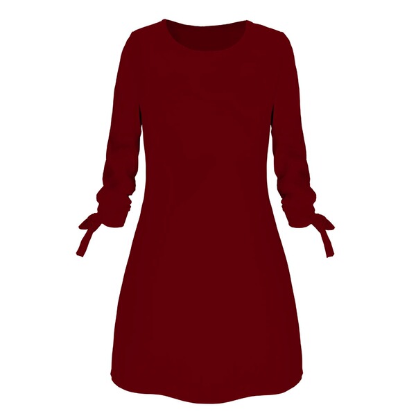 Summer solid color dress