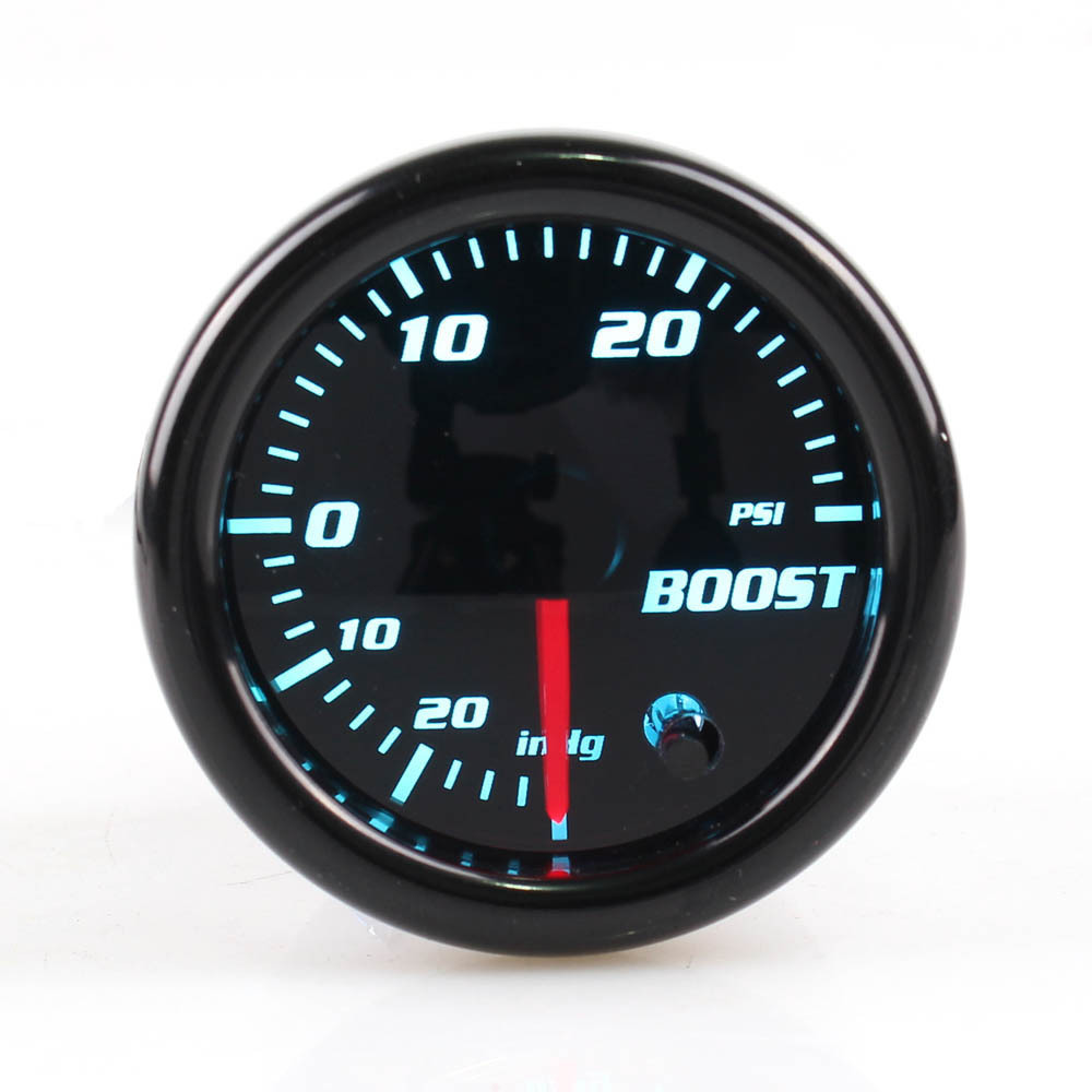 Nuevo 2-pulgadas colorido coche modificación electrónica medidor voltímetro agua medidor de temperatura de aceite medidor de turbina tacómetro