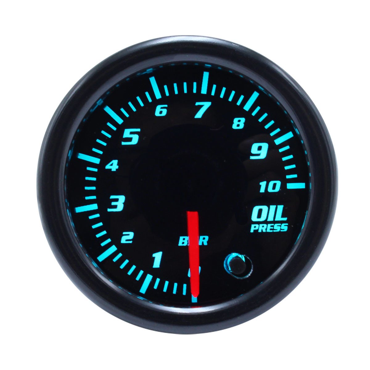 Nuevo 2-pulgadas colorido coche modificación electrónica medidor voltímetro agua medidor de temperatura de aceite medidor de turbina tacómetro