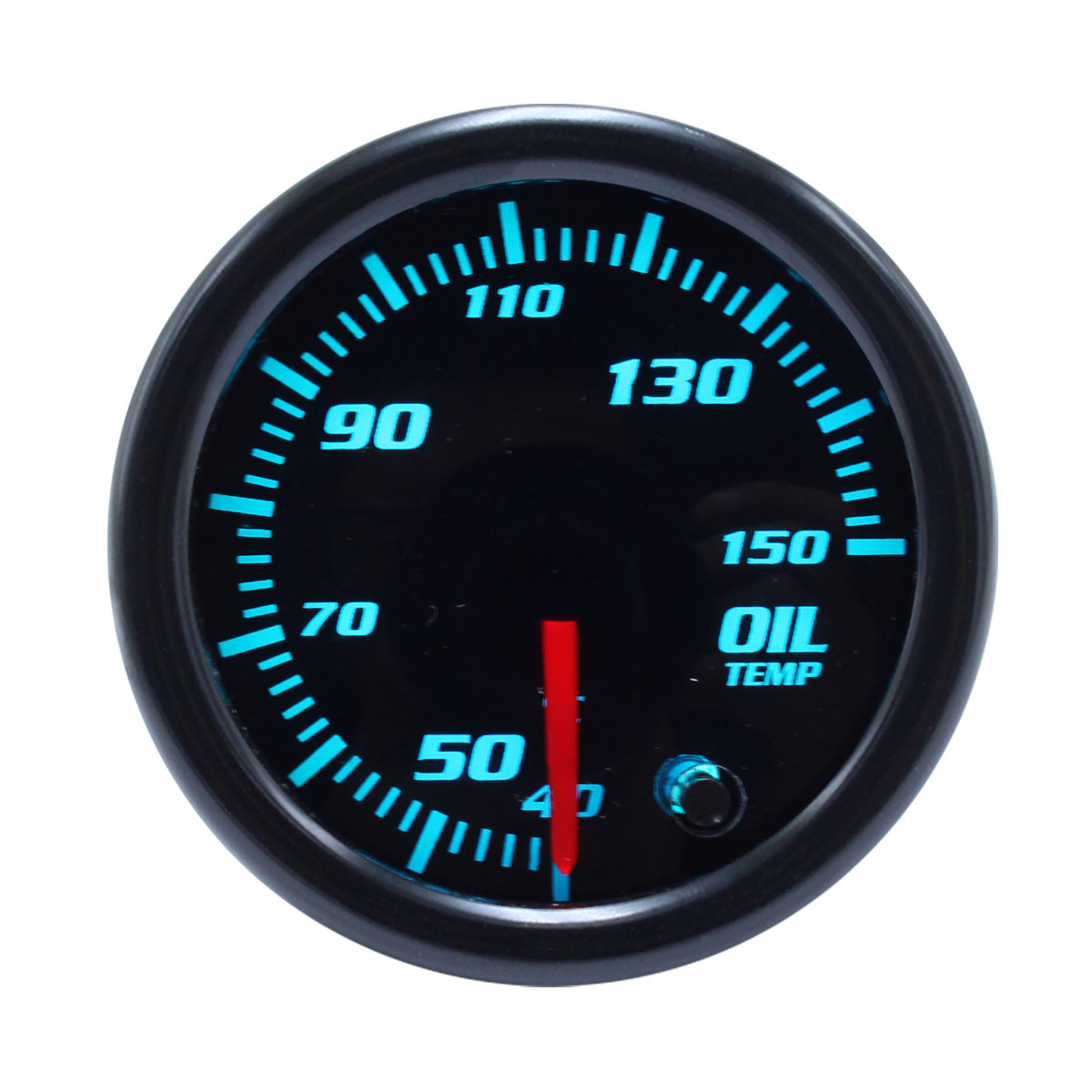 Nuevo 2-pulgadas colorido coche modificación electrónica medidor voltímetro agua medidor de temperatura de aceite medidor de turbina tacómetro