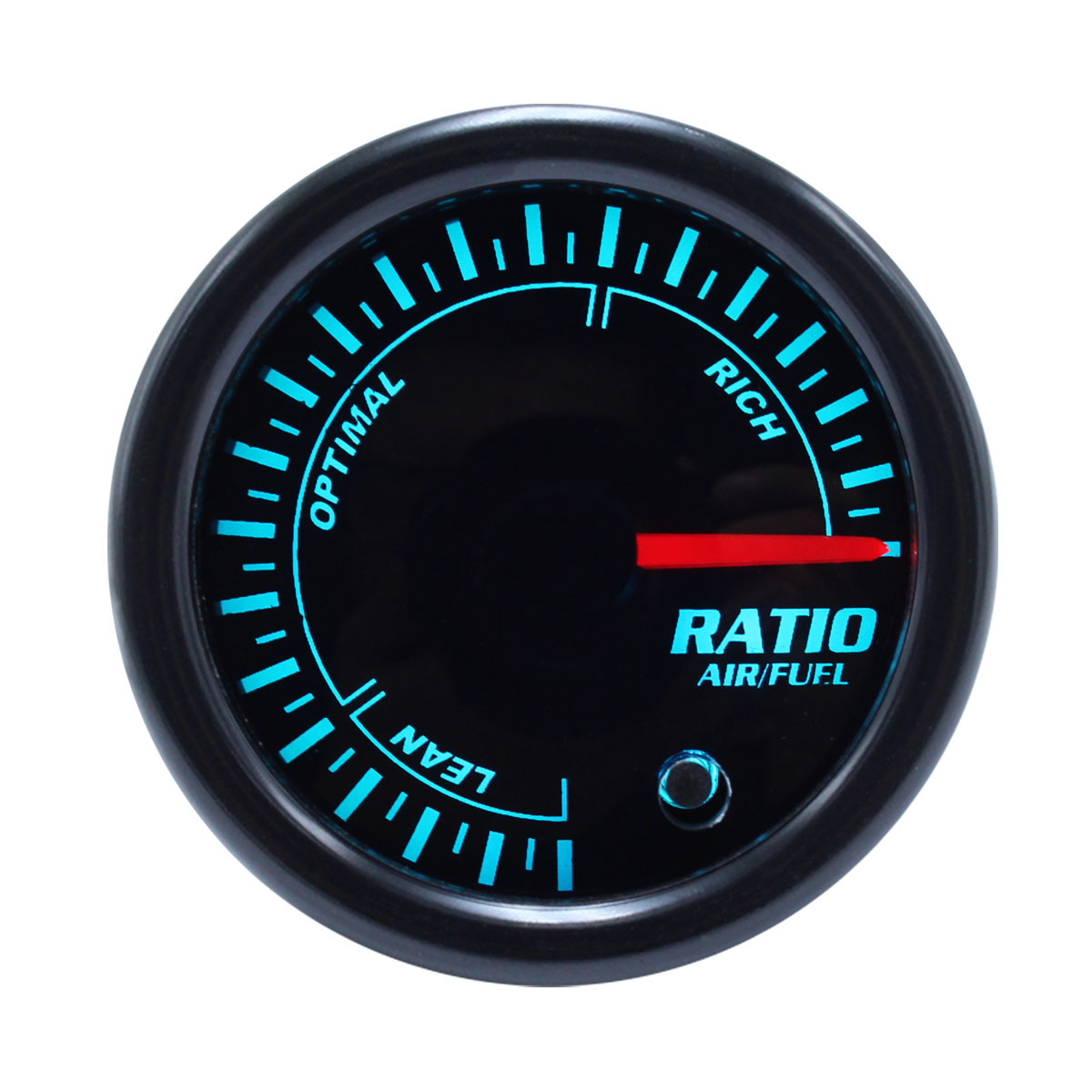 Nuevo 2-pulgadas colorido coche modificación electrónica medidor voltímetro agua medidor de temperatura de aceite medidor de turbina tacómetro