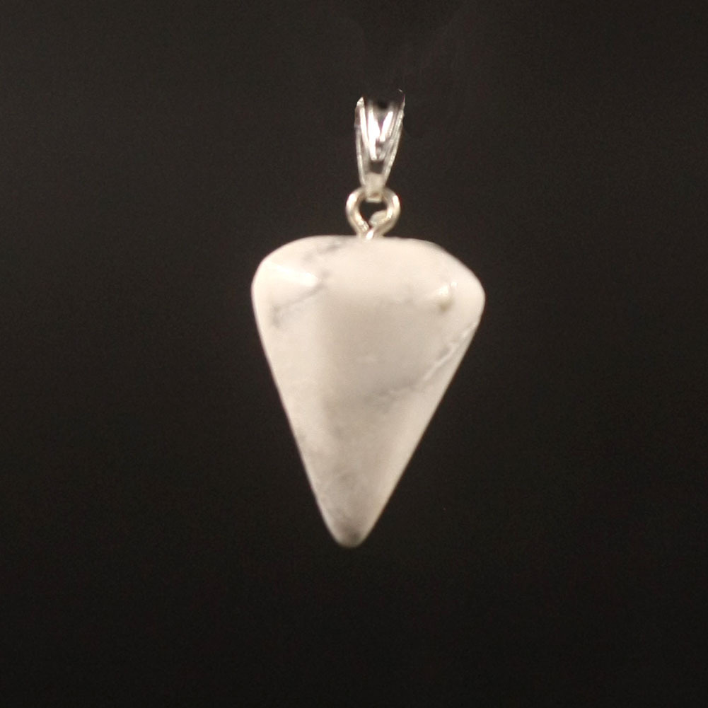 Ebay deseo piedra natural cristal ágata facetado cónico hexagonal columna espíritu Péndulo collar colgante Péndulo