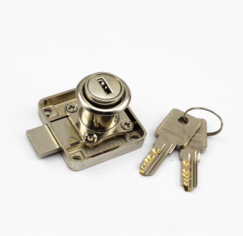 Good quality Tongkai drawer lock, drawer lock, jewelry cabinet drawer lock, Tongkai cabinet bucket lock