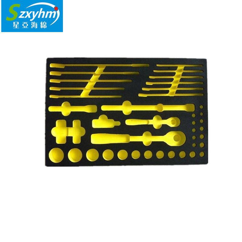 高回弹电子产品内衬 防震防摔防静电带背胶 电子零件防震内衬包装